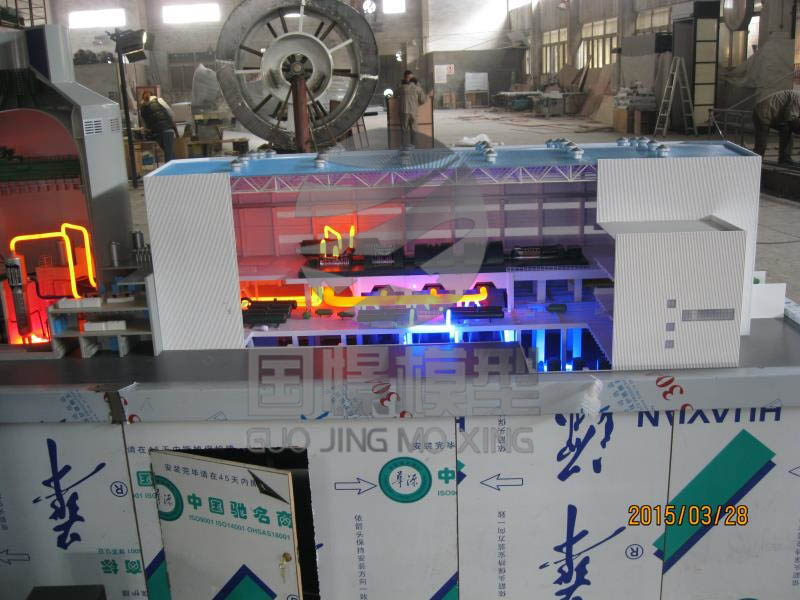 洛川县工业模型