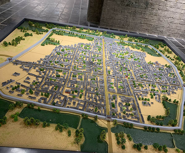 洛川县建筑模型