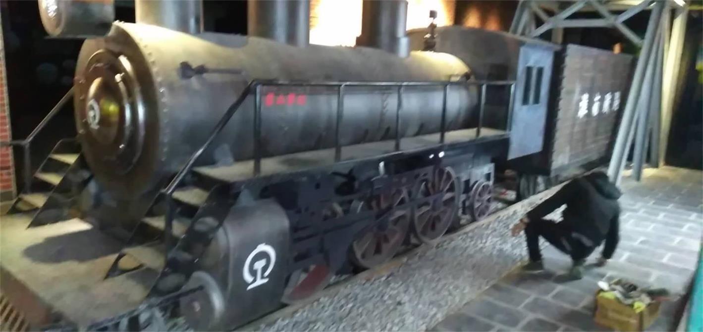 洛川县蒸汽火车模型